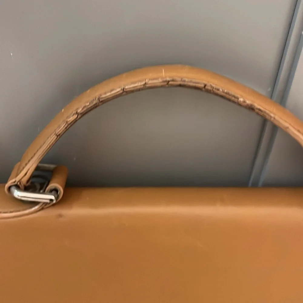 VTG Gino Ferruzzi Italian Leather Briefcase/Handbag 👜 ‼️PRICE DROP‼️ - Picture 6 of 13